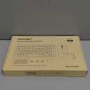 TECKNET Wireless Keyboard and Mouse Combo, Mini Cordless Computer Keyboard and Mouse Set 2.4GHz, Silent Adjustable 1600 DPI, Quiet Click, Lag-Free for Computer, Laptop, PC, Windows, Mac, Chrome OS (Black)