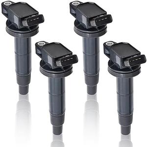 UF333 Pack of 4 Ignition Coil Packs Fit For 2001-2012 Toyota Camry Corolla RAV4 Solara Matrix Highlander Lexus HS250h Scion xB TC 2.0L 2.4L L4 C1330 90919-02244