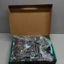 Decorably 2pc Set Dinosaur Backpack with Lunch Box Set with Rubber Patch, Multi-Compartment, Water-Resistant - Back to School Gift for Boys, Kids, Toddler, Preschool, Elementary