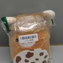 12'' Scottish Cow Plush Toy - Soft Stuffed Animal Pillow for Kids, Girls, Boys - Cute Kawaii Brown Fluffy Cow Plushie for Birthdays