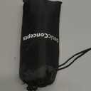 BASIC CONCEPTS Airplane Foot Hammock for Plane Travel Essentials - Airplane Travel Essentials, Long Flight Foot Rest - Plane Gadgets (1 pack)