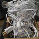 Christmas 100 ft led Globe String Lights 50 Socket 1 pack
