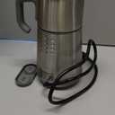 DREO Milk Frother [Upgraded], All-in-1 Electric Foam Maker for Coffee, 15oz/450ml Automatic Foam Frother for Latte Art-level Microfoam, 30+ Drinks, Easy to Clean, Dishwasher Safe, LED display (Sliver Grey)