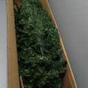 6 FT Pre-lit Christmas Tree, Artificial Xmas Tree with 350 Warm White & Multicolored Lights, 11 Modes, 1000 Branch Tips, Metal Support, Holiday Decoration Fake Tree for Home, Office, Party