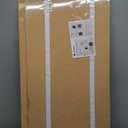 Large Bulletin Board, Foldable 72x48 Inches Cork Board Alternative, Large Felt Board Decorative Pin Board for Wall, Foldable Photo Board Self-Adhesive Vision Board with 36 Pushpins Brown