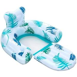 Pool Floats Adult Heavy Duty Inflatable Pool Lounger Floating Tanning Rafts Water Floaty Lounge Lake Beach Party Games
