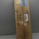 Bathroom Vanity Light Fixtures 4 lights, Wooden Farmhouse Vanity Lights Rustic Bathroom Lights over Mirror with Clear Glass Shade Black Industrial Wall Sconce for Bathroom Bedroom Hallway Kitchen