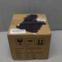 Natural Travertine Textures Tissue Box Cover Square for Home Decor,Resin Heavy Tissue Box Holder for Bathroom Countertop,Tabletop,Bedside Table,Office (Handmade of Resin) (Yellow Stone)