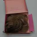 Hair Topper 20" Wavy Hair Toppers for Women 6.5x6.5 Base Size Hairpieces for Women with Thinning hair Wavy Clip In (Brown Blonde with Dark Root)