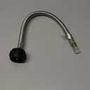 Rushare Propane Hose Adapter, Braided Hose for Buddy Heater, Blackstone 17" 22" Tabletop Griddles, Coleman Stoves, Weber Q Grills - Converts 1 lb to 20 lb Tanks, Weather Resistant