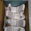 Door Lever Locks (4 Pack) - Prevents Toddlers from Opening Doors - Durable ABS with 3M Adhesive - Easy One-Hand Operation for Adults, No Tools Needed (White)