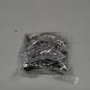 Velscrun Flat Hair Clips for Women Girls, Matte Lay Flat Claw Clips, Strong Hold Large Side Hair Clip All Hair Types, French Duck Billed Hair Jaw Claw Clip, Non Slip Grip for Daily Styling Brown