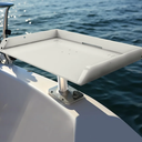 KNINE OUTDOORS Bait Cutting Board for Boat, Boat Cutting Board, with Rod Holder Mount Plier Storage and Knife Slot, for Fish Cleaning Station Fishing Fillet Table, Boat Accessories Marine