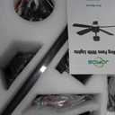 Ceiling Fans with Lights,52 inch Ceiling Fan with Light and Remote,6 Speeds,Reversible,3CCT,DimmableNoiseless,White Ceiling Fan for Bedroom,Living Room,Home Office