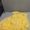 SOLY HUX Women's Sundresses Ruffle Layered Halter Flowy Maxi Dress Elegant Wedding Guest Dresses (Plain Yellow)