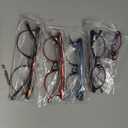 NORPERWIS 5 Pairs Reading Glasses - Standard Fit Spring Hinge Readers Glasses for Men and Women (Black Purple Red Blue Brown, 2.75)