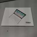 kenke for iPad 11/10th Gen Case with Keyboard 11/10.9 inch 2025 A16/2022, Detachable Wireless Bluetooth Keyboard Case Thin & Light with Built-in Left Side Pencil Holder, White Square Keycaps (Gray)