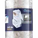 Everest Cat5e RJ45 Pass Through Connector 200-Pack - EZ Cat 5e Pass Through RJ45 Connectors - Cat 5e Connectors - Ethernet Connector, Ethernet Plug - for Solid or Stranded UTP Network Cable
