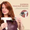 Shark XSKHD3RRBA SpeedStyle Express Touchup Brush, Attachment for Shark SpeedStyle Blow Dryers (Work with HD3xx Series only), Hair Drying & Styling Tool, for Shaping Bangs, for All Hair Types, Stone