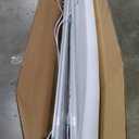 5ft LED Shop Light Fixture, Linkable 6500K Daylight White Tube Light, High Output, Double Sided V Shape T8 Integrated 5 Foot Led Bulbs for Garage, Warehouse, Clear Lens 10-Pack