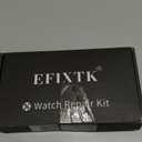 Watch Band Strap Link Pins Remover Repair Tool,24 in 1 Kit with 6 Extra Tips Replacement,20PCS Cotter Pin,Spring Bar Tool Set,1PCS Head Hammer