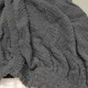 YEMYHOM Clearance Stretch 3 Pieces Cushion Covers Sofa Seat Cushion Slipcovers Soft Couch Cover Replacement Diamond Pattern Furniture Protector with Elastic Bottom (Diamond Dark Gray)