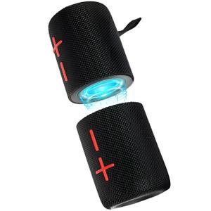 2 in 1 Magnetic Dual Splittable Bluetooth Speaker, IPX6 Waterproof Split Portable Wireless Speaker with 20W Loud Stereo Sound, Bluetooth V5.3, 24H Playtime, Multiple pairing for Home, Outdoor or Travel