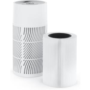 Nuwave H13 True HEPA Air Purifier for Bedrooms & Large Room up to 857 Sq Ft, 2025 New & Improved RPM Removes 99.97% of Smoke Pollen Pet Hair to 0.3 Micron 3 Fan Speeds Portable Ozone-Free
