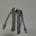 LISEN Coiled USB C Cable, Durable Short USB A to USB C Cable 2 Pack for Android Auto & CarPlay Cable, Short Type C Retractable Car Charger Cord for iPhone 17/16/15 Samsung Galaxy S25/S24 A15, Gray 4FT