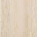 2 1/2"W x 6 1/2"H x 1"P Americraft Solid Hardwood Stain Grade Smooth Plinth Block with Squared Edge, White Oak