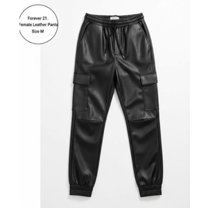 Forever 21. Female Leather Pants Size M