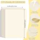 Cream Cardstock Paper 8.5'' x 11'', 100 Sheets 180gsm/65 lb Beige Printer Cover Card Stock, Construction Paper for Card Making Printing Craft Drawing Scrapbooking Cutting School Supplies