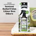 Pet-Pourri Smell Ya Litter Cat Litter Deodorizer Spray, Purrfectly Bamboo 3.4 Fl Oz, Up to 170 Uses, Pet Odor Remover with Essential Oils for Air, Carpet, Urine, Vet Recommended, Bergamot Bamboo Scent