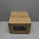 MATANA 120 Silver Plastic Plates for Party - Reusable, Elegant 60 Dinner (10.25 Inch) 60 Dessert (7.5 Inch) Plates Disposable Heavy Duty with White and Silver Rim for Weddings and Christmas Parties