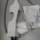 hansrapo Bidet Attachment Non-Electric, Dual Retractable Nozzles for Rear & Feminine Wash, Adjustable Water Pressure, Space-Saving Design for Small Bathrooms.