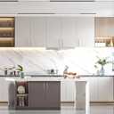 Asidrama 10 Pack 5 Inch(128mm) Gold Kitchen Cabinet Handles, Cabinet Pulls Kitchen Cabinet Hardware for Cupboard Drawer Pulls (5" Hole Center)