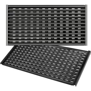 17" Porcelain-Enameled Grill Grate Replacement Parts for CharBroil Performance Tru-Infrared 2-Burner Gas Grills Models 463633316,463672016,463672219,463672216,with G460-0500-W1 Compatibility