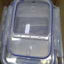 Plastic Rice Case 9L & 4L Container/Storage Food Organiser w/Cup Clear
