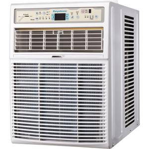 Keystone 10,000 BTU Slider Window Air Conditioner and Dehumidifier, 115V Air Conditioner Window Unit for Bedroom, Living Room, and Small-Medium Sized Rooms up to 450 Sq.Ft, 4-Way Air Direction Control (Bright White)