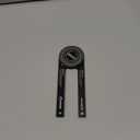 Saker Miter Saw Protractor|7-Inch Aluminum Protractor Angle Finder Featuring Precision Laser-Inside & Outside Miter Angle Finder for Carpenters, Plumbers and All Building Trades (Black)