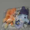 Bingo & Bluey Plush Toys Bundle Exclusive 2-Pack Soft Bluey Toys, Deluxe Fabric, Embroidered Detail, Plush Characters for Show Time or Story Time