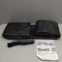 RV Insulated Door Cover - RV Door Insulation Curtain for Winter, Magnetic RV Thermal Insulated Door Blanket for Inside Camper, Trailer, Keeps Heat in & Cold Out, Block Light