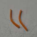 Side Mirror Trim Strip for Tesla Model 3, fit for Tesla 3 Exterior Accessories (Orange, Model 3)