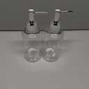 Soap Pump Dispenser Glass Soap Dispenser with Pump Soap Dispensers Bathroom Countertop Dish Soap Dispenser for Kitchen and Bathroom Bottles Dispenser