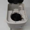 BELLA Single Serve Coffee Maker, K Cup & Coffee Ground Compatible with Removable, Adjustable Drip Tray, Auto Shutoff & Reusable Dishwasher Safe Accessories, Brews 6oz to 14oz, 1000 Watt, Oatmilk