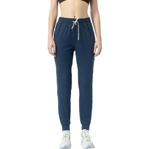 Women's Moisture Wicking Jogger Pants for Fitness, Drawstring Waist, Side Pockets, Soft Breathable for Running, Casual Sports (S)