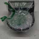 LUCYCAZ Magnetic Pen Holder - Locker Accessories, Black Mirror with 2 Magnetic Pencil Holders for Students, Locker Organizer for School, Home and Office, Back to School Essentials