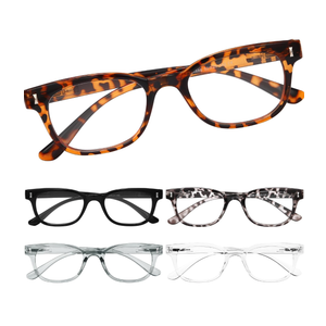 BLS BLUES 5 Packs Reading Glasses for Women Blue Light Blocking, Vintage Computer Eyewear, +1.0