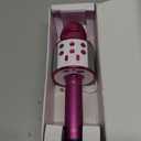 Kids Karaoke Microphone for Girl Toys: Christmas Birthday Gifts Ideas for 3 4 5 6 7 8 9 10 Year Old Girls (Purple)