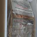 Plank+Beam Sereno Dining Chair, Set of 2, for Kitchen and Dining Table, Contemporary Upholstered Cushion Dining Chair, Pecan/ Ivory